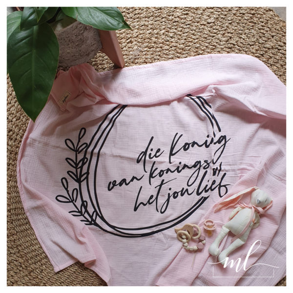 Koning van konings Muslin Blanket