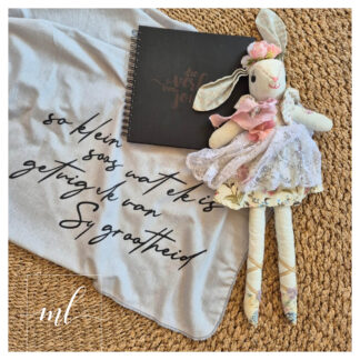 'so klein soos wat ek is' Receiver Blanket